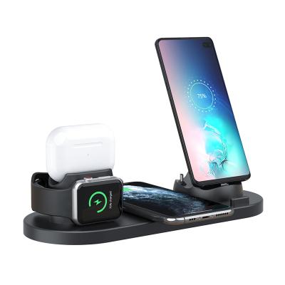 China 10w Qi Wireless Phone Charger Amazon Success 4 In 1 Wireless Charger Wireless Charging Station for sale