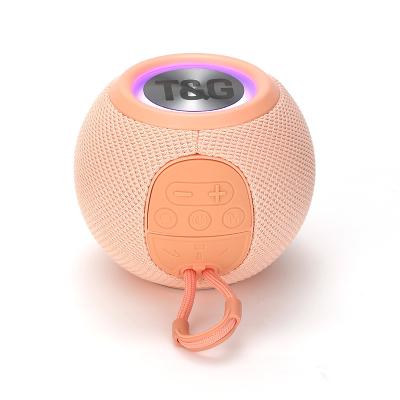 China Original Spherical Globular Bluetooths Wireless Portable Speaker LED Flashing Light TG337 Bass Outdoor Dj Box Loud Parlante Bocina TWS for sale