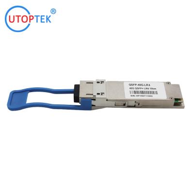 China High quality QSFP 40G LR4 10KM 1310nm fiber Optical Transceiver Module for sale