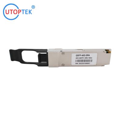 China Original brand utoptek QSFP-40G-SR4 40GBASE-SR4 40g qsfp sr4 cisco qsfp 40g sr4 compatible for sale