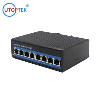 China industrial poe ethernet switch smart poe switch active poe switch 8 port poe powered switch for sale