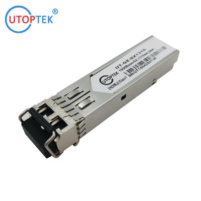 China 1.25Gb/s SFP Multi-mode 1310nm 2km duplex LC optical fiber Transceiver Module DDM for cisco/huawei/Aruba/HP for sale