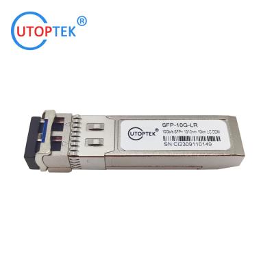 China Huawei/Cisco/HP/Juniper/Extreme Compatible 10G SFP+ LR 20Km SM Duplex LC 1310nm optical transceiver for sale