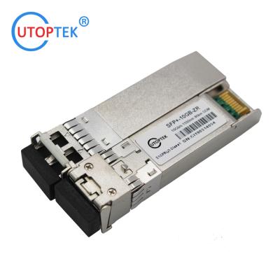 China Huawei Cisco Compatible SFP+ 10G ZR 80Km 1550nm SM Duplex LC optical transceiver for sale