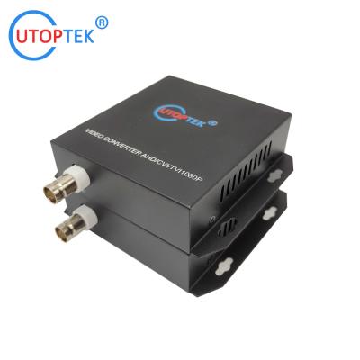 China 1ch 1080P BNC video, NO data, Fiber FC/SC/ST 20km, HD-CVI/AHD/TVI 1080P Coaxial Video over Fiber Converter for sale