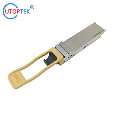 China 100G QSFP28 SR MPO 100m Multimode 850nm VCSEL qsfp28 transceiver module compatible cisco QSFP28-100G-SR4 OEM factory for sale