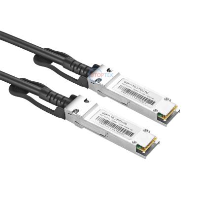 China 40G QSFP+ to QSFP+ Passive Direct Attach Copper (DAC) Twinax Cables 0.5m-5m for data center for sale