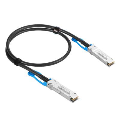 China 100G QSFP28 to QSFP28 Passive Direct Attach Copper (DAC) Twinax Cables 0.5m-3m for data center for sale