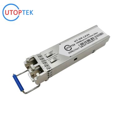 China 622M (STM-4) SFP optical Transceiver SMF Duplex LC 20km 1310nm DDM for Cisco/Huawei/Mikrotik/Aruba for sale