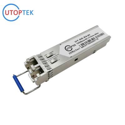 China 622M (STM-4) SFP SMF Duplex LC 40km 1310nm optical Transceiver DDM for Cisco/Huawei/Mikrotik/Aruba for sale