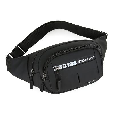 China Anti-theft Casual Outdoor Waterproof Casual Waist Bag Fashion Travel Belt Bag Zipper Cell Phone Oxford Cloth Trunk Bag for sale