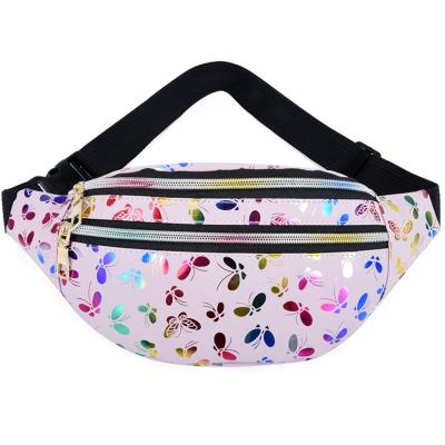 China Fashion Messenger Double Zipper Ladies Waterproof Waist Bag Multifunctional Waterproof Bag Versatile Women Chest Bag for sale