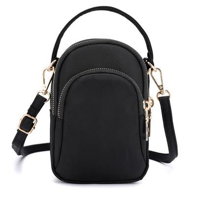 China Portable Women's Cell Phone Bag Fashion Messenger Bag Portable MINI Coin Purse Versatile Shoulder Bag Casual Handbag For Women for sale