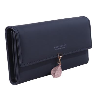 China New High Capacity Women PU Leather Wallets Female Long Clips Money Bags Phone Pocket Moda Ladies Wallet High Quality Card Holder for sale