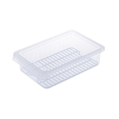 China Stackable Crisper Storage and Freshness Preservation Vegetable and Fruit Crisper Frozen Crisper Food Container for sale