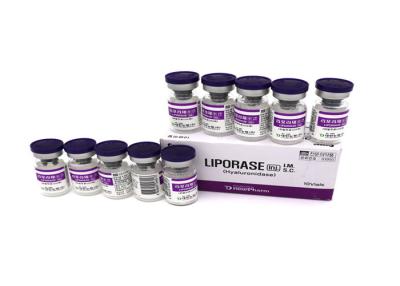 China Liporase Hyaluronidase 1500iu Lyophileerde 1500u 10 flacons Oplossing voor het oplossen van HA-zuur Liporase Te koop