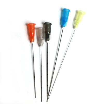 China Micro Blunt Tip Cannula Needle for Ha Dermal Filler Injection Blunt Tip Cannula Needles for sale