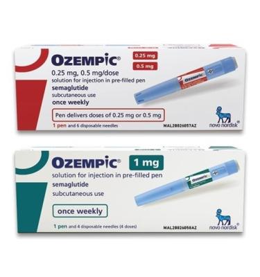 China Ozempic Semaglutide Injecção 0,5 mg 1 mg 2 mg 1,5 ml 3 ml à venda