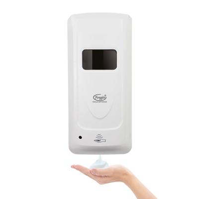 China Infrared Wall Mounted Automatic Foam Soap Dispenser Touchfree Automatic Alcohol Sensor 1000ml Sanitizer Liquid Dispenser for sale