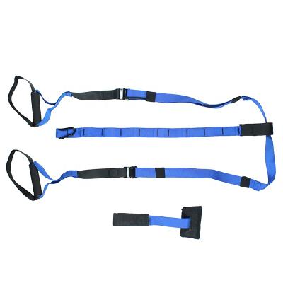 China Indoor Yoga Exercise Bodyweight Workout Suspension Straps with Foam Handle, Durable Training Strap, Portable Home Gym Body Exercise Straps for sale