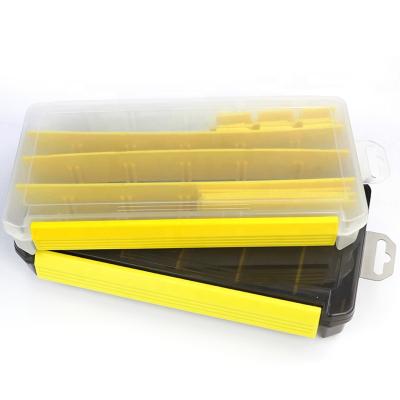 China Fishing Accessories Lure Stock Plastic Fishing Hook Boxes Storage Box Detachable Fishing Tackle Single Layer Lure Box Box Large Hard Plastic Storage Box paraphernalia for sale