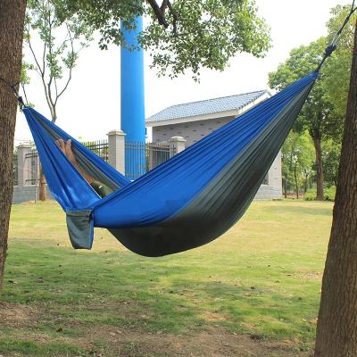 China Adult Women Portable Parachute Hammock Light Weight Parachute Hammock Garden Swing Outdoor Camping Travel Hammock For Outdoor Swing for sale