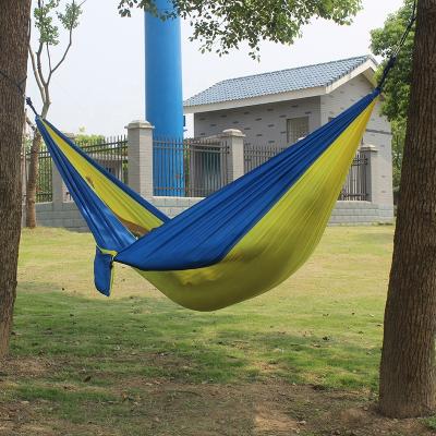 China Adult Backyard Hammock Goods Bed Indoor Swing Lightweight Portable Outdoor Hammock Hiking Camping Garden Swing Hammock for sale