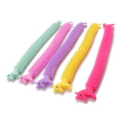 China Relaxation Worry Monkey Noodle Stirs Play Sensory Toys,Stretchy String Noodles Stir Toys,Colorful Anti Worry Stirrer Relaxation Toy for sale