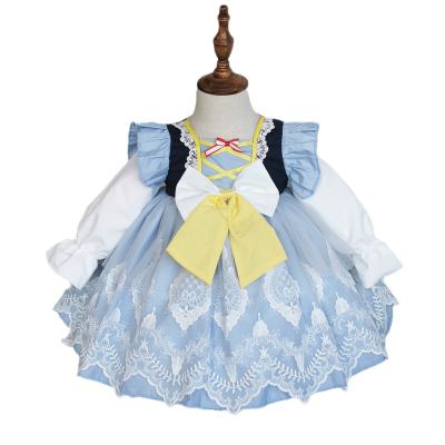 China 6262 Baby's Breathable Princess Dress Clothes Lolita Dress Birthday Party Wedding Autumn Winter Vintage Spanish Embroidery for sale