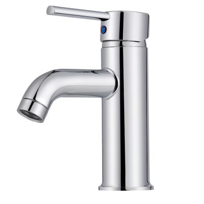 China Hot And Cold Water Taps Single Hole Metered Lavatory Certified Plastic Bathroom Faucet for sale