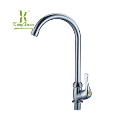 China New Contemporary High Quality Kitchen Elbow Single Cold Water Tap Kitchen Mixer Tap Large for sale