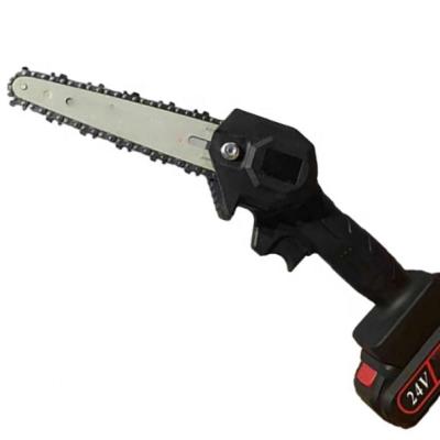 China Anti-skid Small Household Lithium Handheld Chainsaw for sale