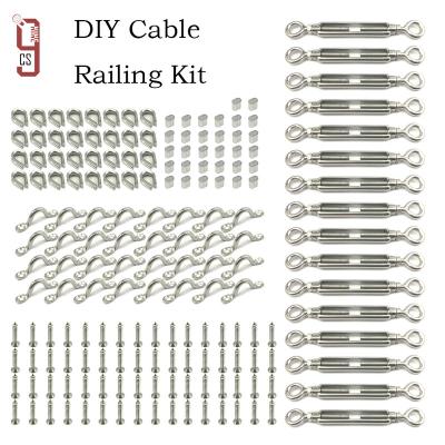 China Contemporary DIY Easy To Install String Lights Hanging Kit For Metal Posts And Wooden Post for sale