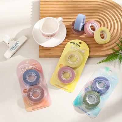 China Creative Custom Notepads New Student Office Stationery New Transparent Notepad Index Posted NotesWashi Sticky Tape for sale