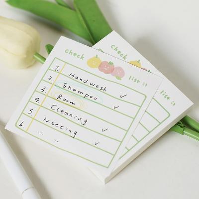 China Memo Pads Self Adhesive Sticky Notes It Mail Note Custom Logo Printed Adhesive Kawaii Series Self-stick Notes for sale