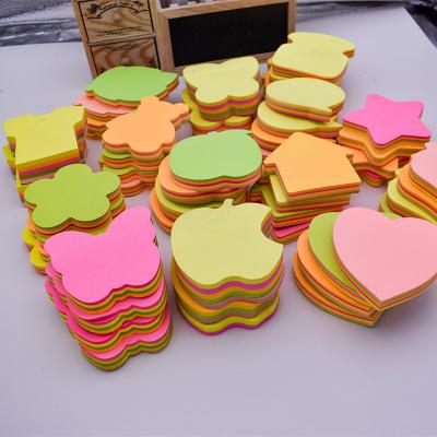 China Wholesale Custom Cute Funny Memo Pad Sticky Notes Self Adhesive With Custom Designs/Shapes And Custom Packing Post Sticky Notes for sale