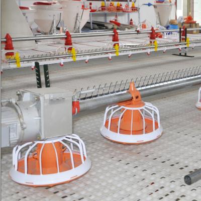 China Poultry Farm Chicken Feed Poultry Animal Equipment Broiler Poultry Equipment Plastic Automatic Chicken Feed Tray for sale