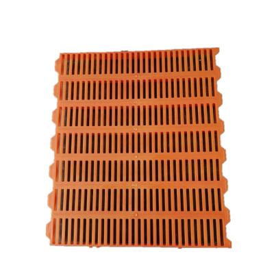 China Durable easily assembled and easy to clean plastic hog floor slat mats for sale