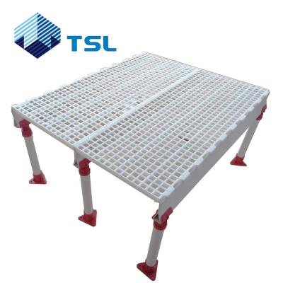 China Easily Clean Poultry Chicken Farm Used Plastic Flooring For Chickens for sale