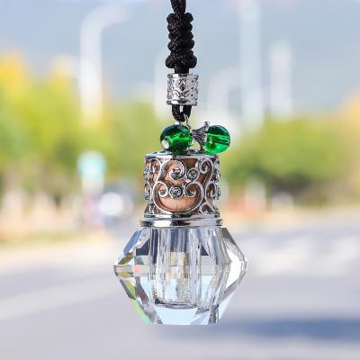 China Gift & Craft car perfume bottles empty glass car perfume bottle 10ml perfume bottle glass bacarat for sale