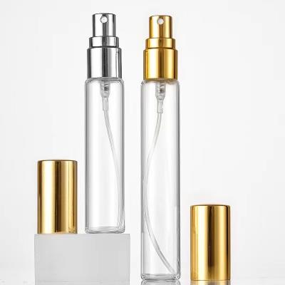 China Personal Care 5ml 10 ml mini unique crystal perfume glass bottle packaging empty perfume spray refill sample bottles for sale