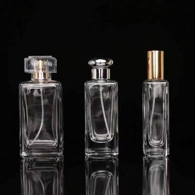 China Personal Care perfume 50 ml bottle 100ml perfume bottle with box glass spray bottle for perfume for sale