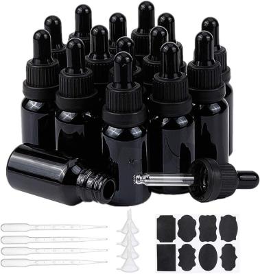 China Personal Care dropper bottle with top matte dropper bottle glass dropper bottle 15ml for sale