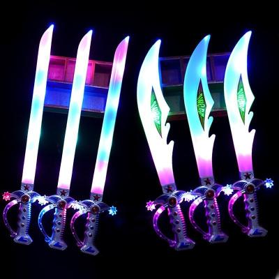 China Children's toys tending products 2023 new arrivals wholesale cheap price led light design light up sword for kids toys for sale