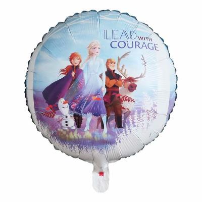 China Advertising Promotional Toy/Gift Toy/Toy/Party Round Elsa Foil Balloon New Frozen Aluminum Heart Shaped Helium For Kidstoys Birthday Party Decorations Product Ideas 2023 18inch LM for sale