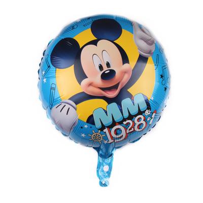 China Advertising Toy/Gift Toy/Promotional 2023 Inflatable Kids Toys Birthday Party Decoration Mylar Helium Cartoon Character/Party New Product Shaped Mickey Mouse Balloons for sale