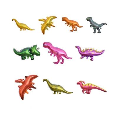 China Advertising Toy/Gift Toy/Promotional Wholesale Mylar Helium Dinosaur Foil Animal Shaped Giant Balloon Toy/Party Kids Toys Birthday Party Decoration Large With 2023 New Design for sale