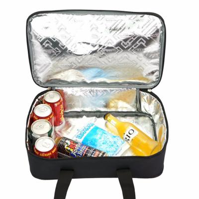 China Insulated packaging pizza carrier bag insulated food cooler bag thermal comal pizza warmer bag for sale