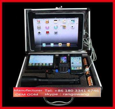 China Aluminum Laptop and Test Equipment Silver flight case for sale