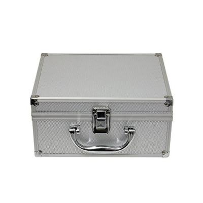 China Aluminium Flight Case Small Box Silver Camera Tool Carry Travel for sale